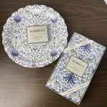 Morris & Co. Hyacinth 9 Paper Plates (16) Guest Napkins (32) New. Price: $25.00.
