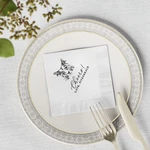 Custom Illustrated Cat Wedding Napkins, Bridal Shower, Engagement Party New. Price: $69.99.