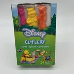 Disney Winnie The Pooh 24-PIECE Children Cutlery Set Knife Fork Spoon Plastic New. Price: $19.95.