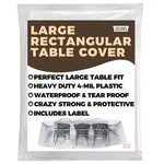 1-PACK Patio Table And Chair Cover For Outdoor Furniture, 111" X 74" 28" New. Price: $20.97.