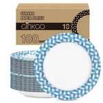 Ginkgo 100 Count Paper Plates (pack Of 1), - New. Price: $43.49.