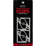 Backyard Grill Spring Loaded Tablecloth Clips (WM16-34606) New. Price: $6.35.
