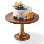 Tidita Acacia Cake Rustic 12 Inch Wooden Round Stands For C... New. Price: $64.26.