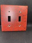 Spiderman Themed Light Switch Cover Hardware, 2 Wall Plate New. Price: $8.99.