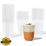 Tossware Natural 16OZ Clear Plant Based Cups 500 Pack New. Price: $175.99.