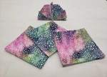 Batik Tie Dye Cloth Napkins New. Price: $18.00.