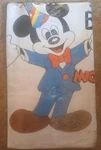 Vtg 1970'S Happy Birthday Mickey Mouse Paper Table Cloth 54" X 96" Walt Disney New. Price: $9.99.