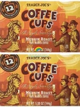 Packs Trader Joe's Coffee Medium Roast 12 Cups 5.08 Oz Each New. Price: $19.50.