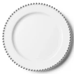Beaded Collection: Disposable Premium Heavyweight Plastic Plates & Soup Bowls New. Price: $167.98.