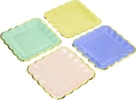 Amscan 430844 Pastel Scalloped Dessert Paper Plates 18CM - Pcs, Colour New. Price: $14.99.