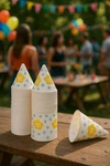 Jayour 2200 Snow Cone Cups 6OZ Bulk Paper Disposable Party Concession - Yellow Used. Price: $81.97.