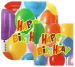 Iconikal Paper Party Pack, Happy Birthday!, 40 Plates And 60 Napkins New. Price: $17.58.
