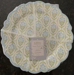 Lillian August French Farmhouse Floral Salad Dessert Plates Melamine Set 4 New. Price: $24.99.