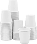 Gusto 3 Oz. - 100 Count Small Paper Cups, Disposable Mini White New. Price: $16.50.