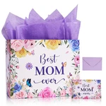Large Floral Gift Bags For Mom, Mother's & Birthday Wrapping Wi... New. Price: $14.02.
