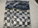 Lot Of 2! Special Occasion Plastic Table Skirt- Adhesive- Strip Backing New. Price: $15.99.