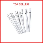 Alink 10.5" Tritan Clear Hard Plastic Straws, Long Reusable Drinking (10) New. Price: $11.66.