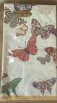 Retired Mackenzie Childs Butterfly Garden Paper Guest Napkins New Pack. Price: $23.96.