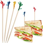 Fatloda Cocktail Picks, Colored Frill Fancy 4 Inch New. Price: $7.70.
