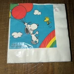 Vintage 1965 Hallmark Snoopy Woodstock Beverage Napkins New 15 Count Rainbow. Price: $10.00.