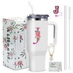 Aiheart 40OZ Initial Tumbler,personalized Gift For Women,sister,wife,best Fri... New. Price: $30.62.