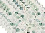 Eucalyptus Leaves Spring Placemats 12" X 18", 4PCS, New. Price: $20.08.