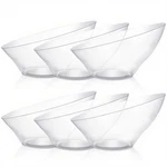 Bestvip 54OZ Clear Plastic Serving Bowls For Party - 12 Pack Angled Disposable New. Price: $39.39.