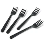 200 Pack Heavy Weight Plastic Forks Black Disposable Cutlery Set New. Price: $24.29.