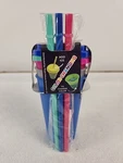 Royal Delux Kids Color Changing Plastic Cups Tumblers W/ Straw & Lids 12OZ 3 Pak New. Price: $9.99.