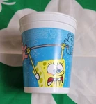 Spongebob Squarepants Designware American Greetings Working Out Cup 2001 Used. Price: $19.99.