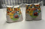 Glad For Kids Sesame Street Paper Bath Cups 3OZ Elmo Cookie Monster 24CT Pack New. Price: $11.00.