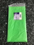 Hallmark Party Express Lime Green Plastic Table Cover 54" 102" New. Price: $10.39.