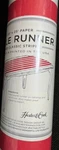 Hester & Cook Table Runner 20"X25' Red Classic Stripe/brand New. Price: $32.00.