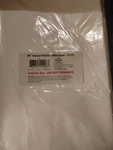 Kingzak 84" Round Plastic White Tablecovers 12 Per Bag Holiday Party New. Price: $20.00.