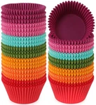 Caperci Bright Rainbow Cupcake Liners Extra Large Jumbo, New. Price: $14.76.