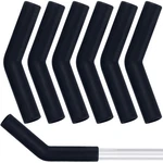 Hinzic 6PCS Silicone Straw Tips 0.39 Inch Inner Diameter For 10MM, Black New. Price: $14.28.
