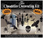 Amscan Halloween Glitter Paper Black Chandelier Decorating Kit (17 Pieces) New. Price: $15.99.