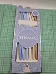 Wellness Brand: Set Of 6 Reusable Silicone Straws & Brush - New Free Shipping. Price: $12.00.