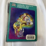 Nativity Set Stamping Kit Christmas Fun Stamps Stampendous! SS119 Vintage 1993 Used. Price: $19.69.