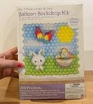Amscan Easter Balloon Backdrop Kit 260 Pieces 71" 75" Spring Latex Foil New. Price: $29.99.