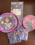 Disney Encanto New Birthday Paper Plates Napkins Plastic Tablecloth. Price: $10.00.