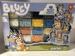 Bluey Fused Bead Deluxe Perler Box Kit, 10 Unique Patterns New. Price: $14.99.