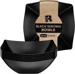R-kay 6 Pack Square Plastic Serving Bowls Black 32 Oz, New. Price: $18.56.