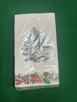 Spode Christmas Tree Disposable Dinner Napkins And Guest Towels 32 Ct New. Price: $10.00.