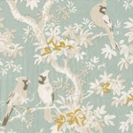 Caspari - Scenic Songbirds Paper Cocktail Napkins Celadon New. Price: $5.99.
