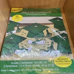 Amscan 10 Piece Metallic Table Decorating Kit Graduation Green New. Price: $5.00.