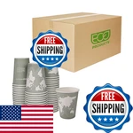 Products Compostable Disposable World Art 12OZ Large Coffee Cups Case New. Price: $155.81.