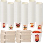 600 Pcs Oz Chili Cook Off Cups 300 Disposable Paper Tasting ... New. Price: $45.27.