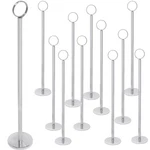 Gray Bunny Table Number Holders, Pack (12IN Tall) Inch - Thick, Chrome New. Price: $56.99.