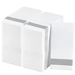 Pack Guest Towels Disposable, Soft And Absorbent Bathroom Napkins, 200 Silver New. Price: $39.85.